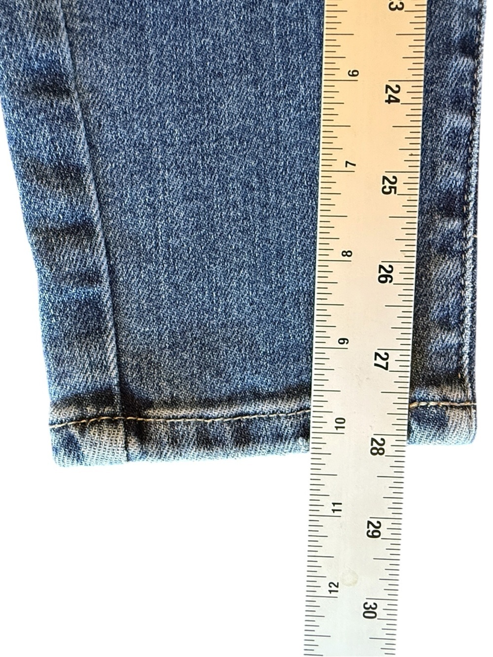 Judy Blue JB88384 Medium Wash High Rise Skinny Jeans Size 15/32 Stretch Denim - Picture 13 of 14